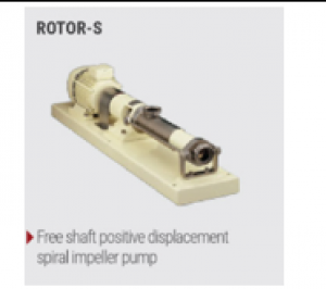 BƠM CÔNG NGHIỆP bominox rotor-s free shaft positive displacement spiral impeller pump